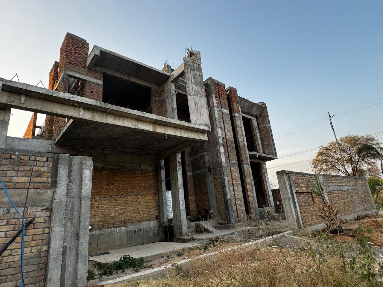 Ongoing residential construction site, G-16/3 Islamabad