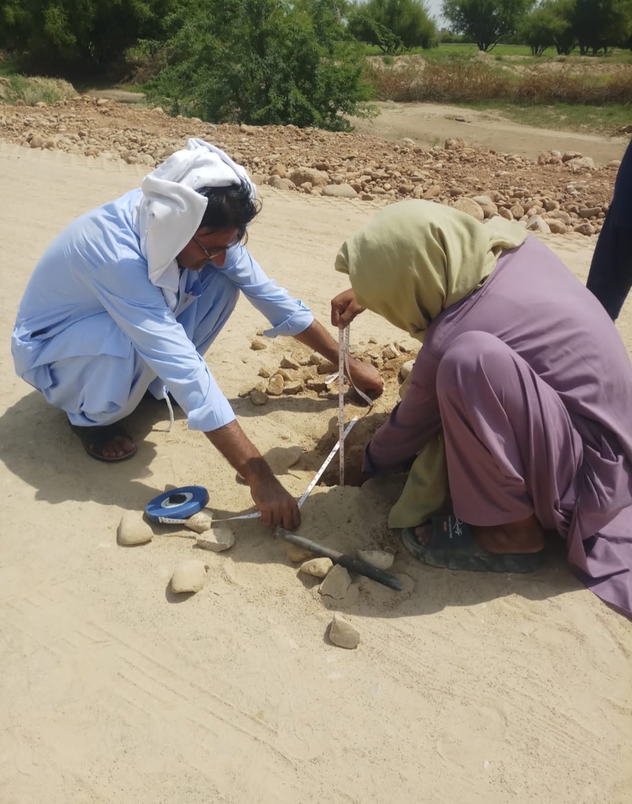 On-site concrete sample collection